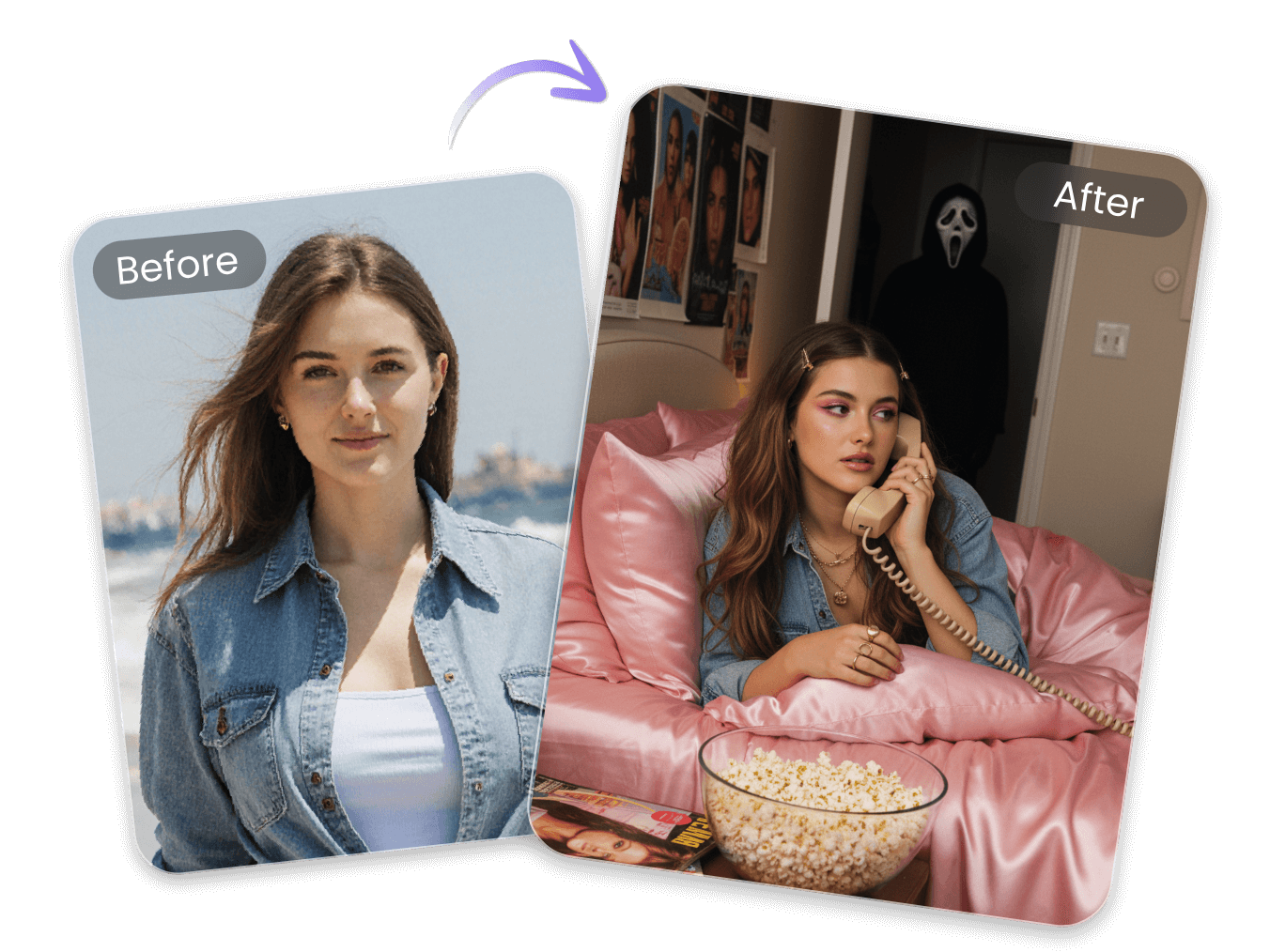 Anguished Soul ghost face example